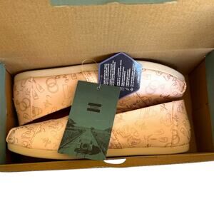 Toms Womens Shoe Size 7 Pink Wedding Day Espadrille Slip On